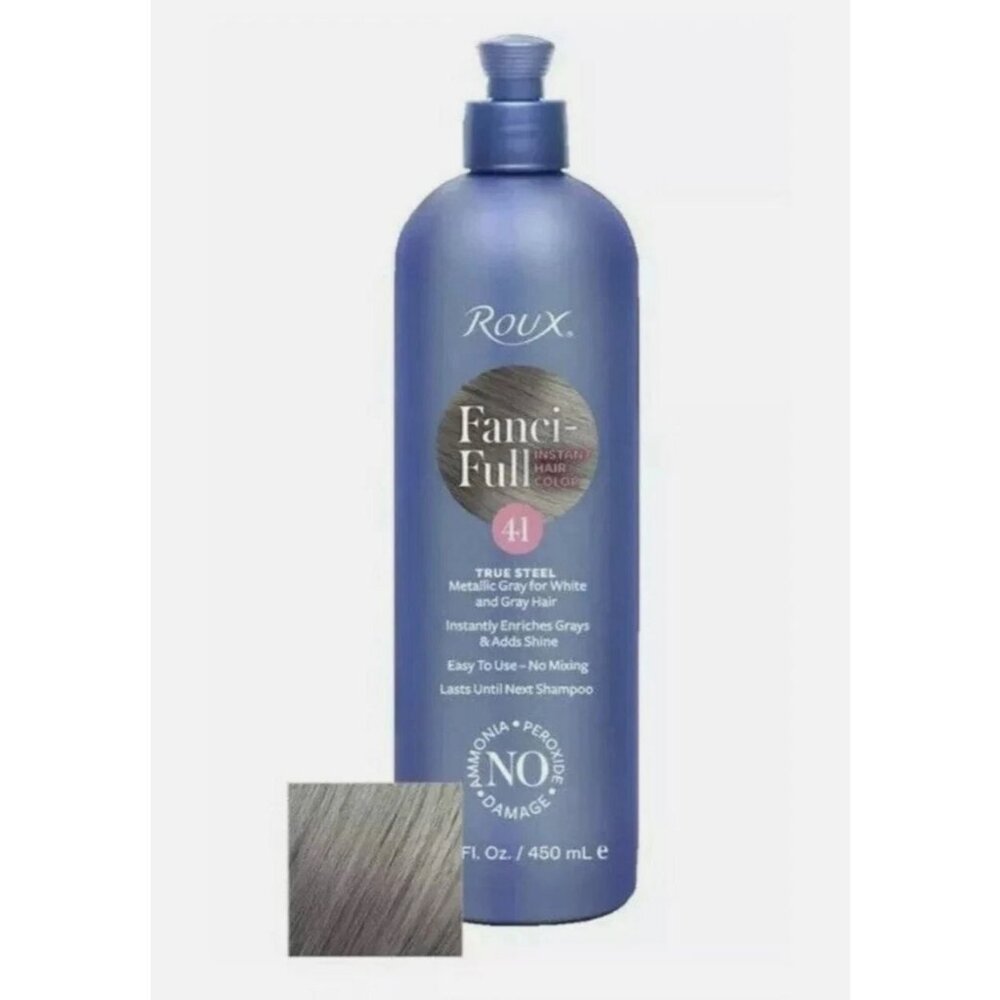 Roux Fanci-Full 41 True Steel Temporary Color Rinse 15.2 oz